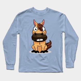 Cute horse lover Long Sleeve T-Shirt